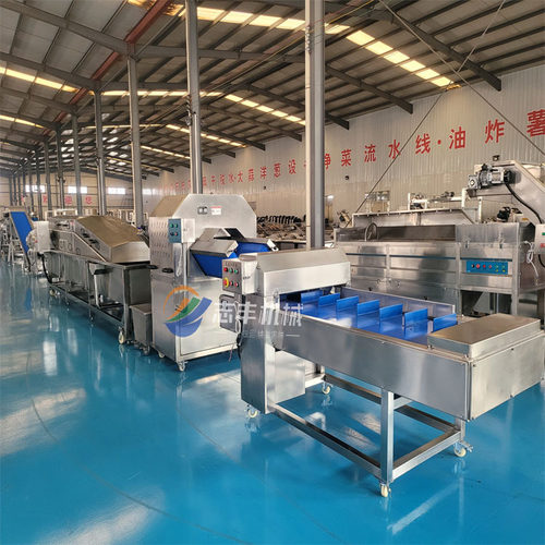 净菜加工流水新全自动蔬菜加工生产线出成率高净菜生产线厂家