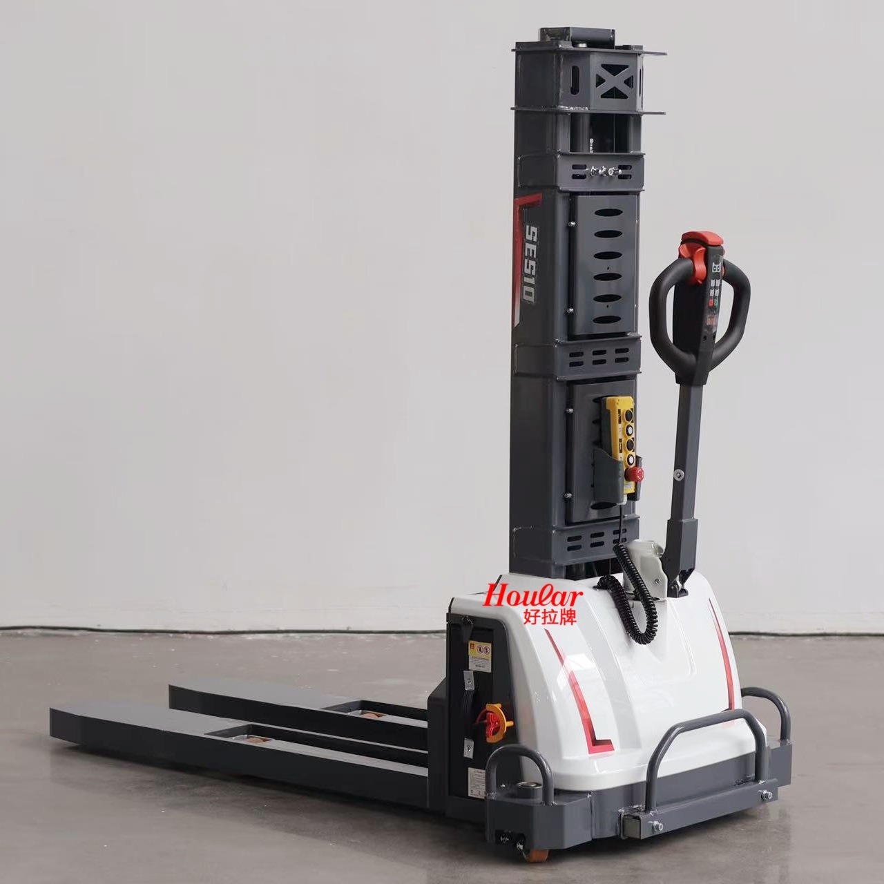 SES电动自卸式托盘堆垛车随车叉车ELECTRIC SELF-LIFTING STACKER