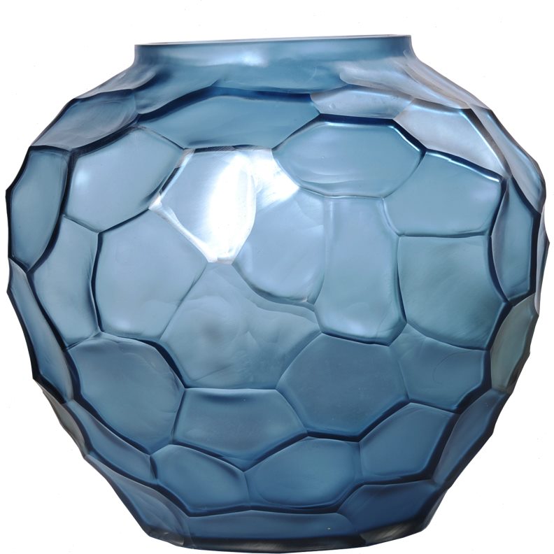 文艺装饰品摆件简约干花花瓶玻璃花瓶 超大别墅插花瓶欧式酒店