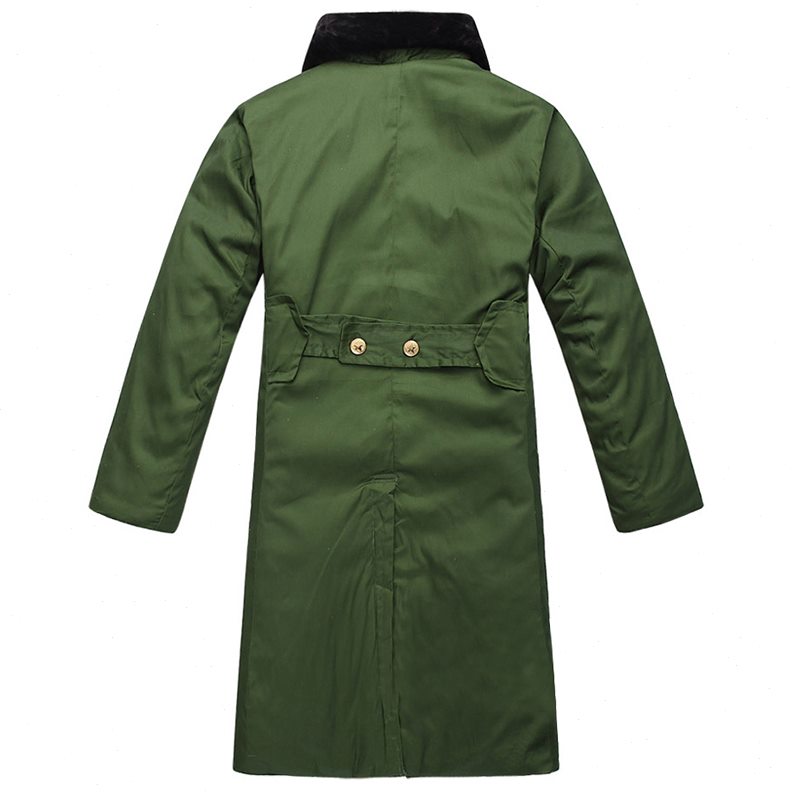 大衣2023填充 内衬劳保服 棉寒冬季君棉棉布防长 保暖大衣