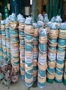 1生活-清水-7550K泵27寸泵潜水泵W深井泵农用供Q灌溉5水泵11J