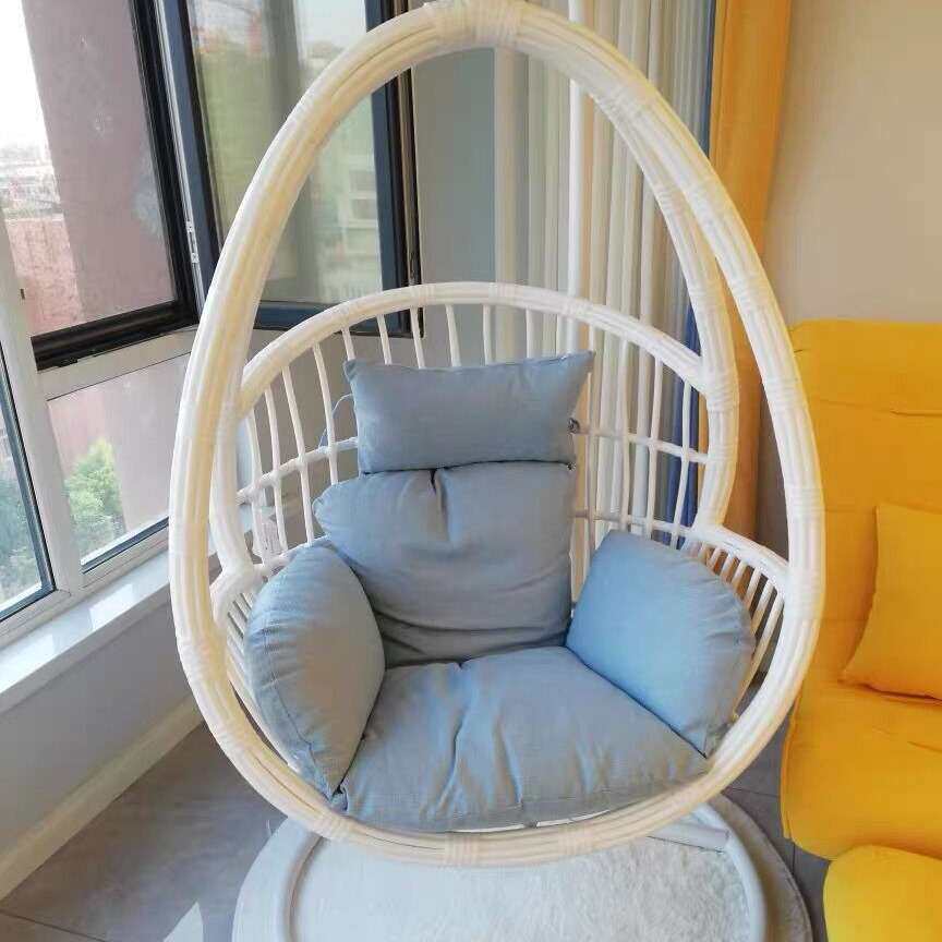 吊椅吊篮藤椅家用阳台秋千卧室内户外摇篮椅鸟巢吊床摇椅悬挂式