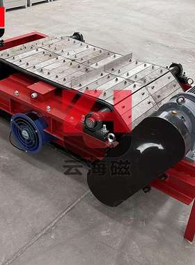 RCDC风冷自缷式电磁除铁器 自卸式除铁器厂家矿山磁料除铁设备