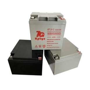 12V24AH太阳能路灯户外免维护铅酸电池耐久储能