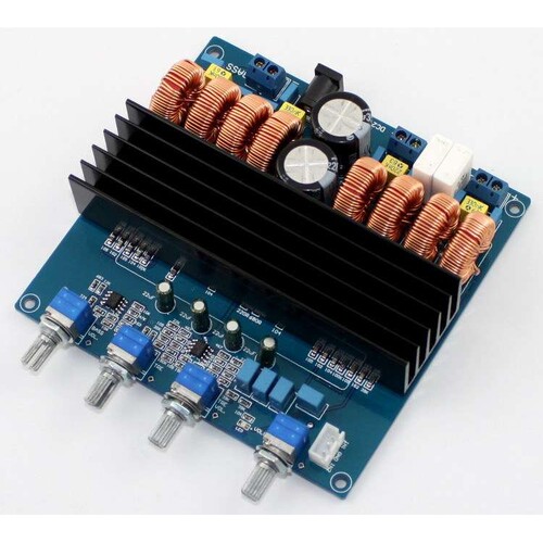 TDA7498 2.1数字功放板超越TPA3116 200W+100W+100W