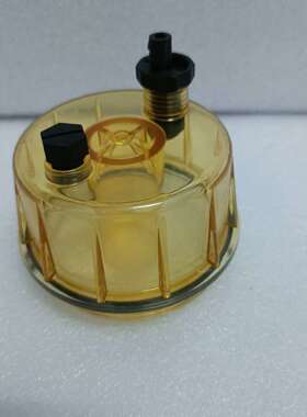 现代挖机VS通用原装油水分离器滤杯 塑料透明杯盖11QA-71000