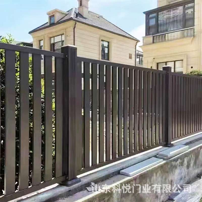 农村自建房新中式铝艺护栏别墅庭院小区学校防爬围栏园林栅栏