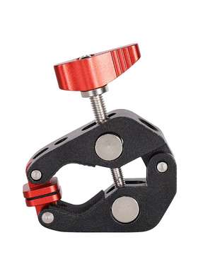 大号红色Q型大号蟹钳夹 金属大力管夹 摄影背景夹蟹钳夹大力夹