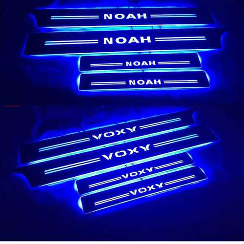 4片/适用NOAH VOXY 80系 70系迎宾踏板LED灯门槛条改装门坎条