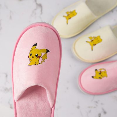 防滑加厚酒店包邮宾馆儿童棉拖室内待客居家一次性拖鞋家用卡通