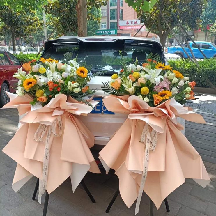 坪县宁蒗县开业丽江华庆典永胜县鲜花店鲜花速递送花花篮花乔迁圈