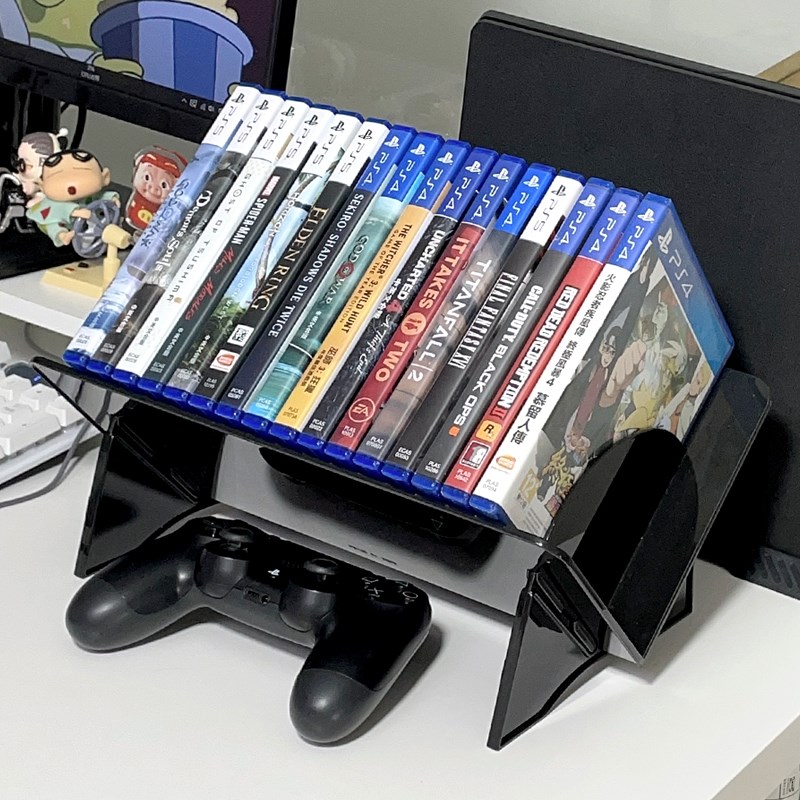 ps4游戏光盘整理架CD架Xbox收纳架专辑唱片碟片架SeriesX收纳PS5