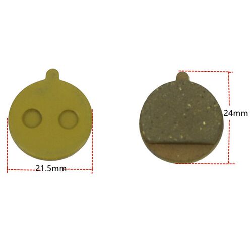 十寸成人电动滑板车配件希洛普刹车器刹车片碟刹片铜基来令片制动