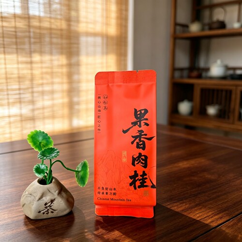 2026新茶上市夷然与果香肉桂武夷山大红袍半斤独立小包盒装茶叶