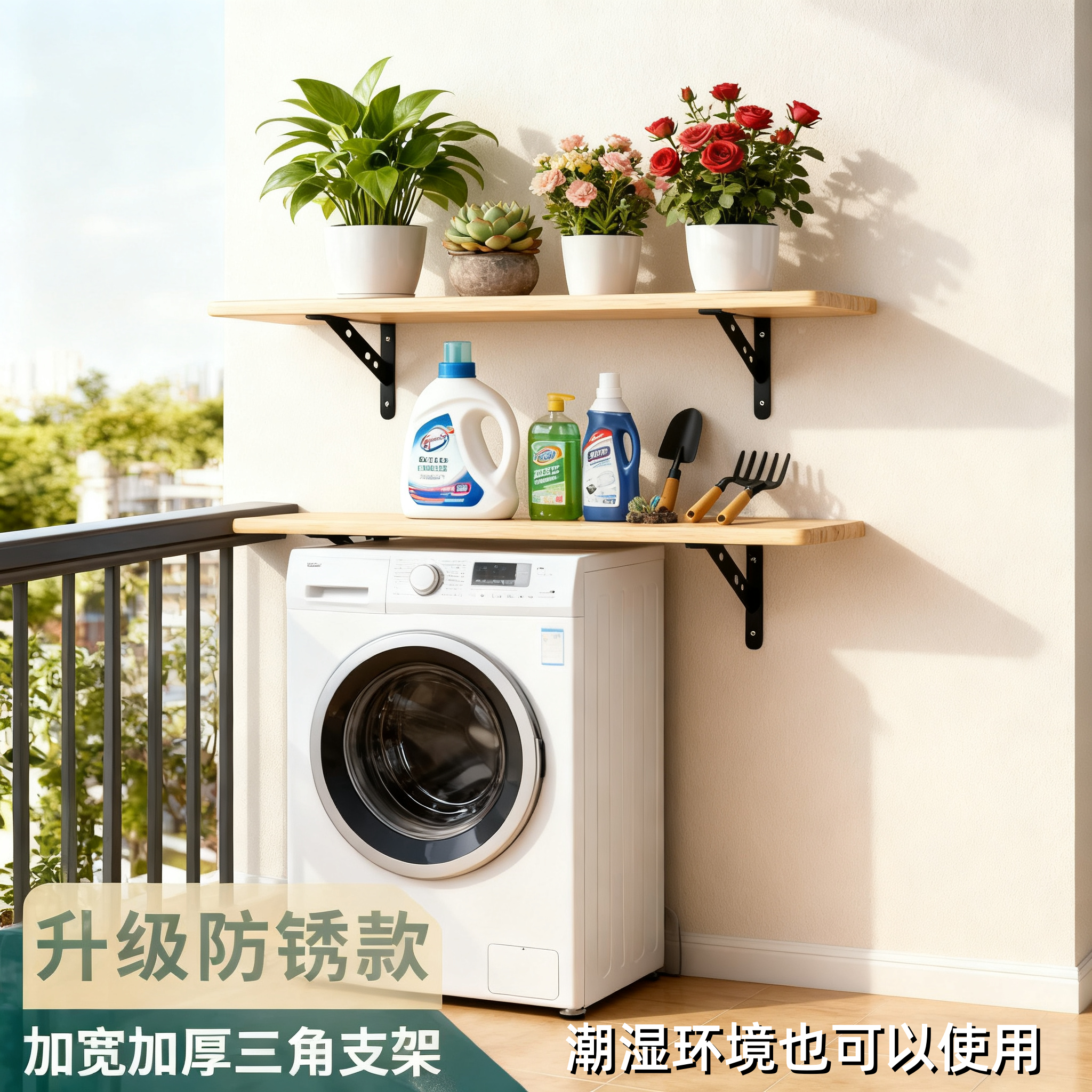 三角支架层板悬浮支架仓库货架托