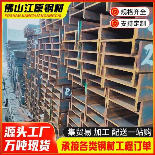 广东q355频焊h型钢厂家热轧低合金厂房焊接钢结构国标镀锌h钢
