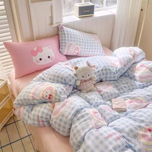 被套单件150x200x230宿舍单人被罩单独被单2025新款 220水洗棉 180