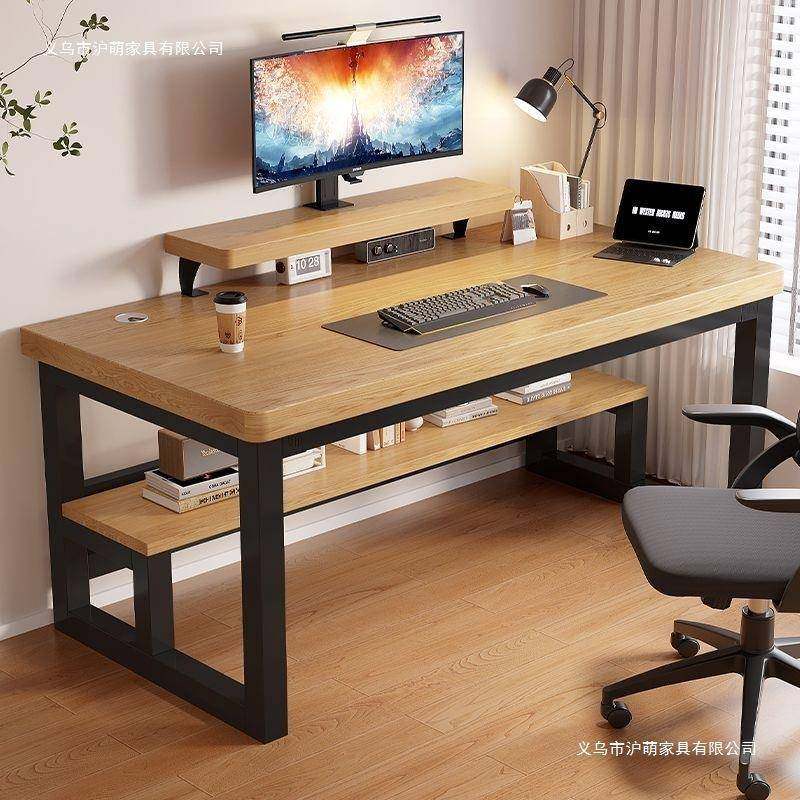 电脑桌家用台式电竞桌椅简易电脑桌子工作台卧室书桌学习桌办公桌