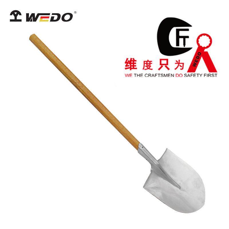 WEDO维度工具304不锈钢长柄尖锹不锈钢大铲