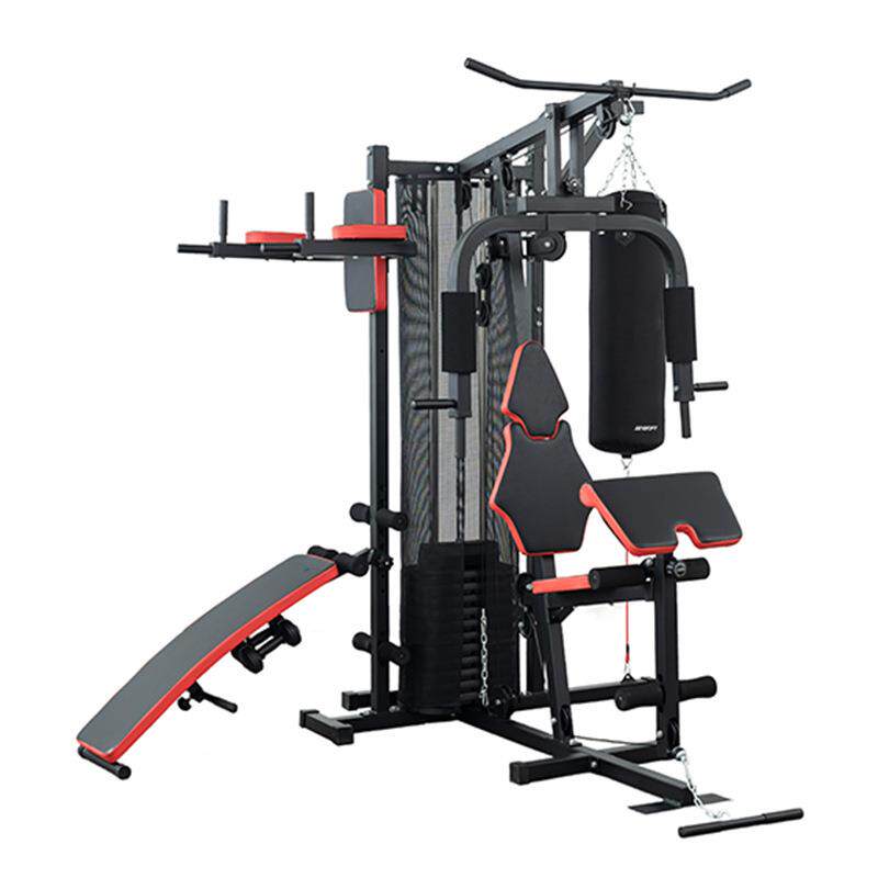 现货室内综合训练器三人站立式家用大型组合器械力量多功能健身器