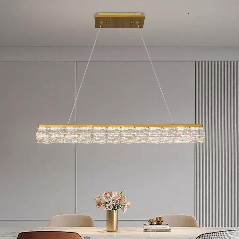 新款轻奢家用LED灯水晶吊灯天花板灯具复式楼梯灯别墅酒店大厅