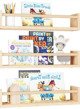Nursery Shelves,Floating Bookshelves for Wall Baby Nursery