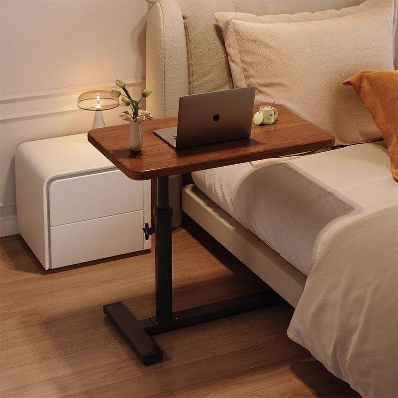 家用床边桌升降电脑桌可移动书桌客厅沙发边几卧室学习桌子工作台