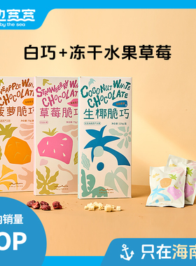 【海边宽宽旗舰店】海南限定健康无添加水果脆巧海南伴手礼特产