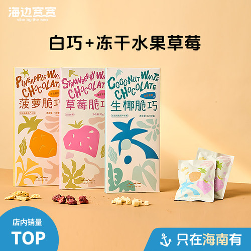 【海边宽宽旗舰店】海南限定健康无添加水果脆巧海南伴手礼特产