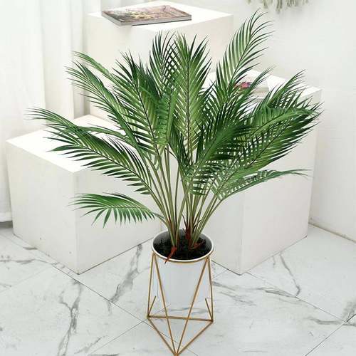 散尾葵仿真绿植落地摆件假植物仿真花摆设客厅室内户外装饰造景