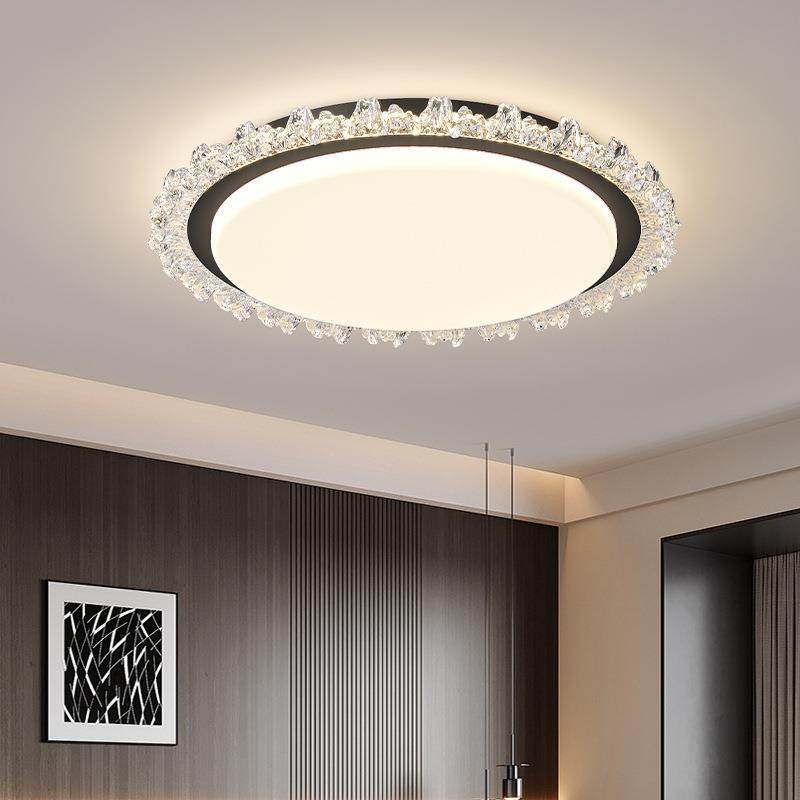 2025新款极简风全光谱中古简约现代高亮护眼餐厅书房灯卧室吸顶灯