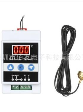 TMC-6000 110-240V导轨温度调节器数字温度控制器恒温器制冷