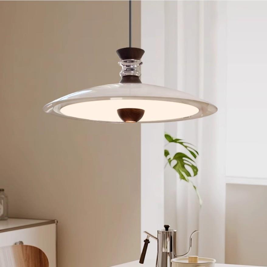 法式摇臂餐厅吊灯中古风餐桌灯法式可移位餐吊灯飞碟灯吧台射灯具