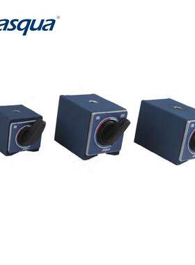 达时科磁性底座V型槽带控制开关30/80100/130KG磁力表座7000-0005