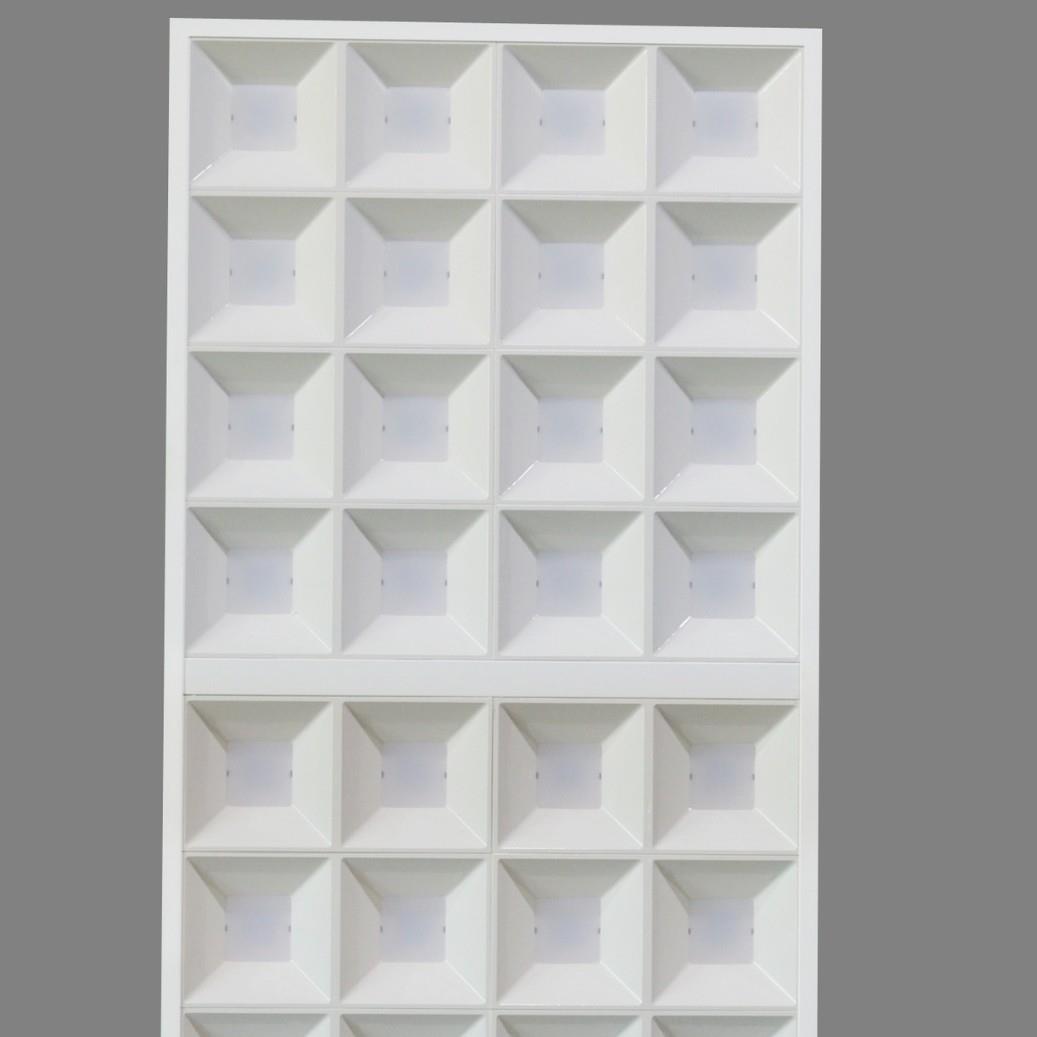 600*600格栅灯面板灯UGR办公照明吊装嵌入式防眩光利浦工程36W40W
