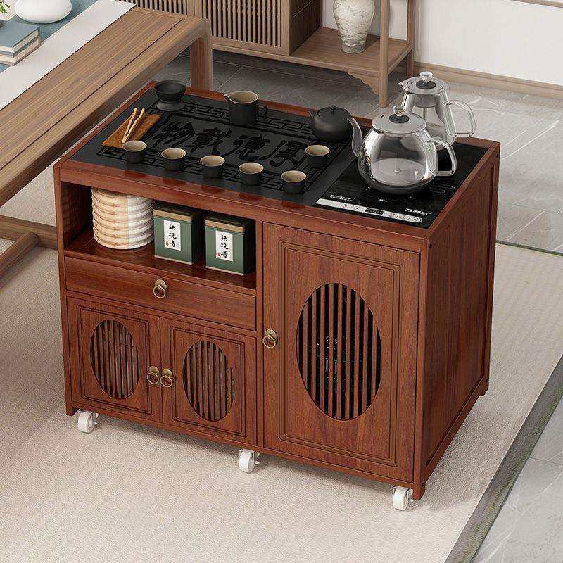 移动茶台小茶桌家用新中式茶车阳台茶几边几客厅烧水壶一体茶水柜,鲜花速递/花卉仿真/绿植园艺,割草机/草坪机,淘宝优惠券,粉丝福利购,淘宝优惠卷