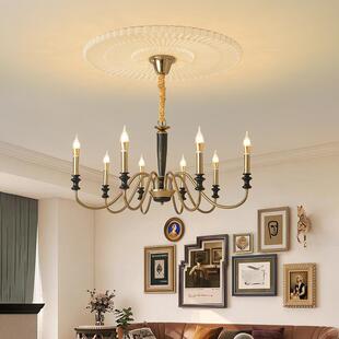 高端大气中古风吊灯餐厅客厅酒店宾馆样板房灯具照明源头厂家