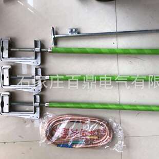 圆口螺旋接地线35kv高压接地棒DL408-91户外螺旋接地线供应商