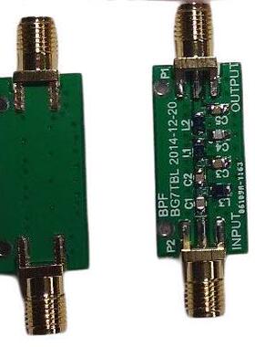 10MHz带通滤波器 中心频率88-108MHz BPF低插入损耗2dB50欧姆阻抗