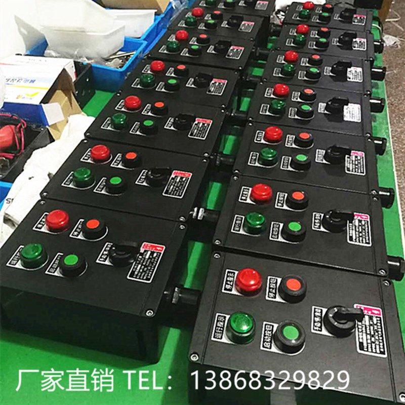 BZC8050/8030/8060防爆防腐操作柱防爆接线箱按钮箱/盒三防控制箱