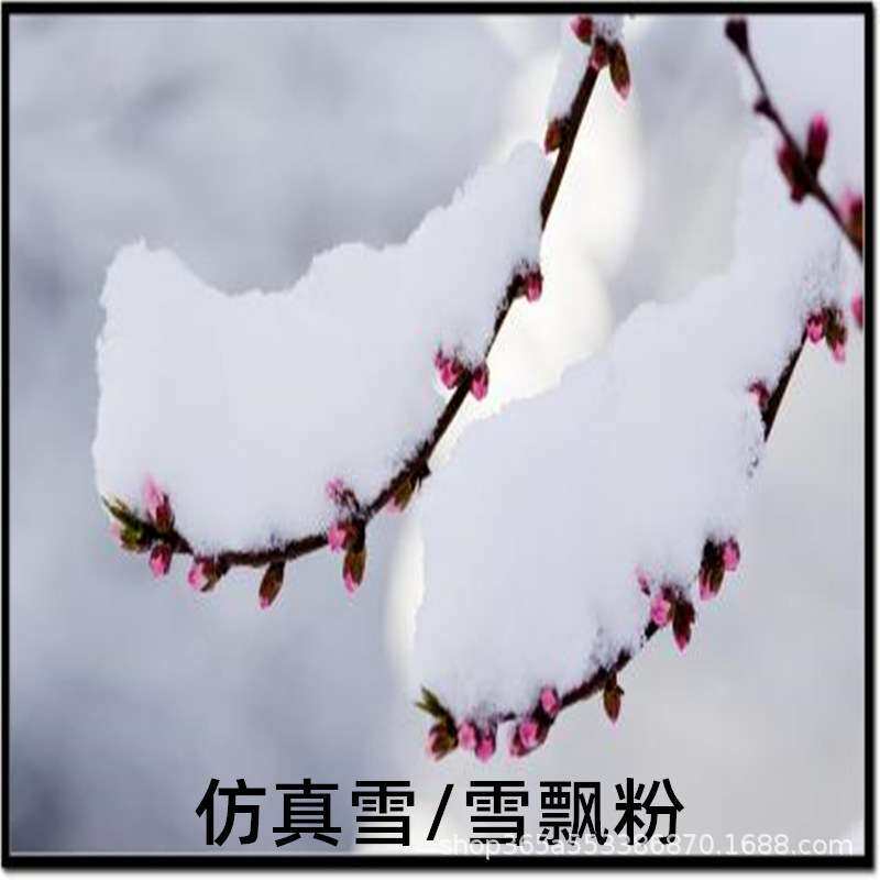 大 中 小号 圣诞雪飘粉 工艺仿真雪粉人造假雪供应雪花粉货源