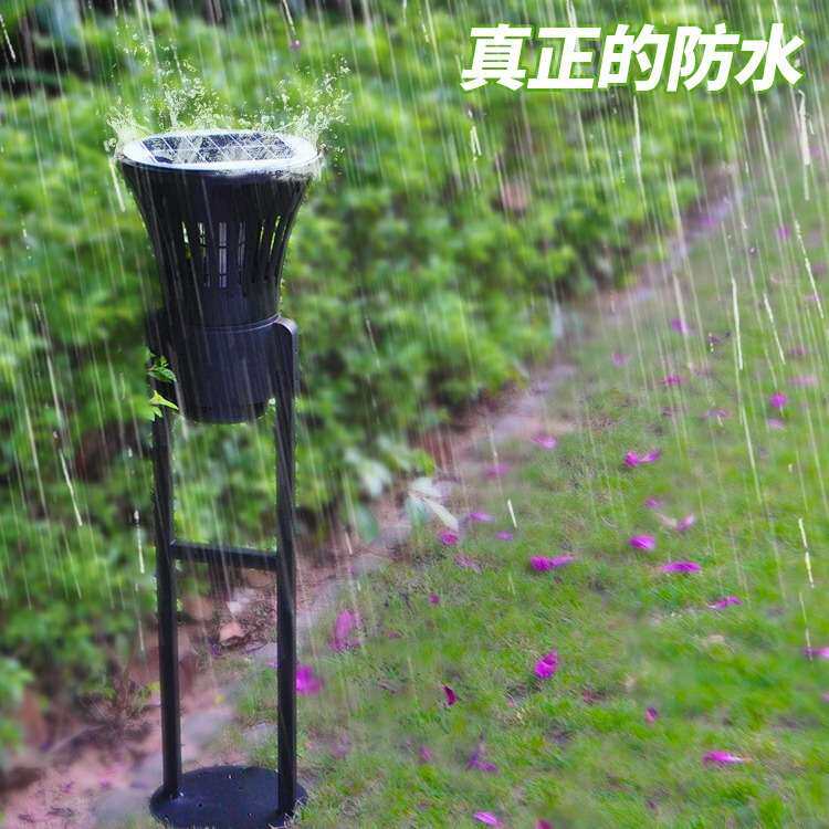 永鑫太阳能灭蚊灯户外灭蚊器庭院灯灭蝇灯别墅花园灭虫灯草坪灯