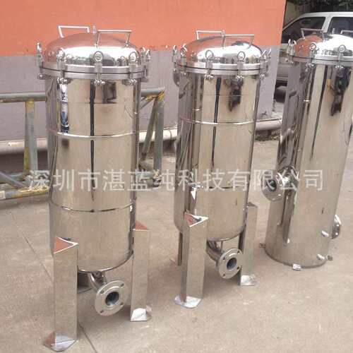 除泥沙过滤袋式过滤器厂家不锈钢袋式2袋袋式滤筒工业级多袋式