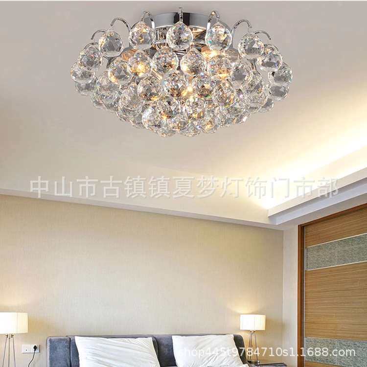 复式楼大吊灯别墅挑高客厅灯具楼中楼跃层中空现代轻奢豪华水晶灯