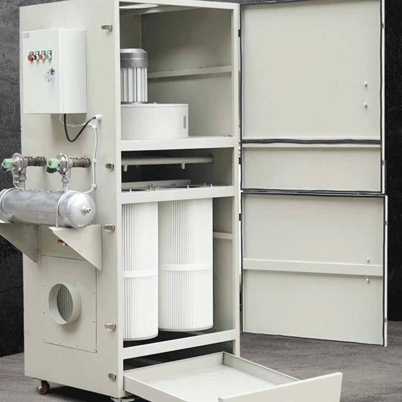 移动式滤筒除尘器脉冲清灰设备大风量脉冲集灰机小型脉冲除尘设备