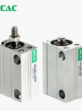 小型自由安装气缸CUJB/CDUJB6/8/10/12/16/20-4/5/6/8/10/15/D/DM