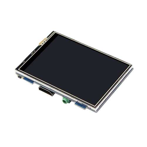 树莓派4代显示屏3.5寸显示器即插即用Raspberry Pi 3B+背光调节