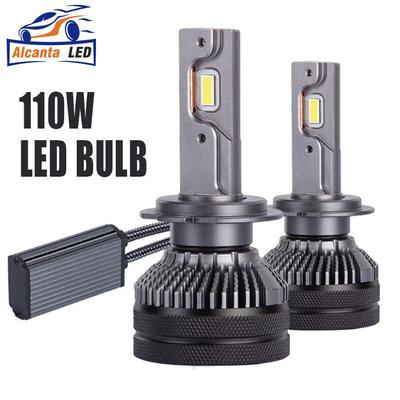 T50LED汽车大灯K5C灯55W大功率前照灯车头灯H4 H7 H11led前车大灯