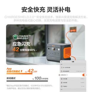 电小二1000pro2户外电源 1500W功率大容量220V快充应急游移动露营
