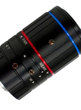 镜头F手动变焦工业镜头P-8A3.A低畸变4K F识别8M16mm人像机器视觉